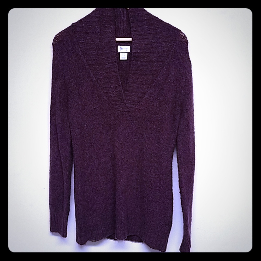 4/$20 Purple Maternity Sweater